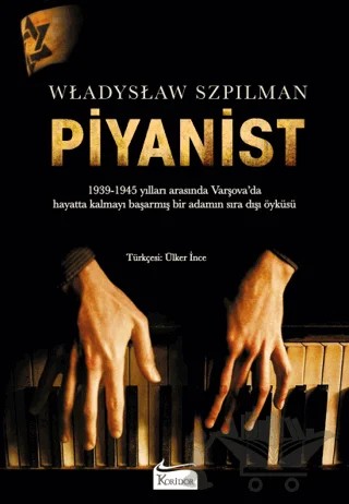 Piyanist – Wladyslaw Szpilman – Koridor Yayıncılık kitap kapağı