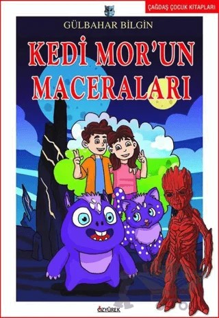 Kedi Mor'un Maceraları – Gülbahar Bilgin – Özyürek Yayınları kitap kapağı