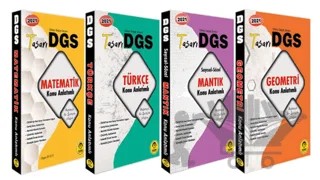 2021 DGS Konu Anlatımlı 4'lü Set – Özlem Bulut – Tasarı Eğitim Yayınları kitap kapağı