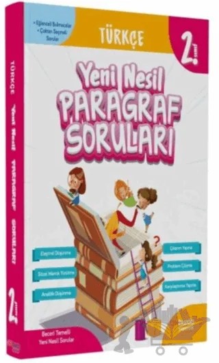 2. Sınıf Türkçe Yeni Nesil Paragraf Soruları – Kolektif – ONburda Yayınları kitap kapağı