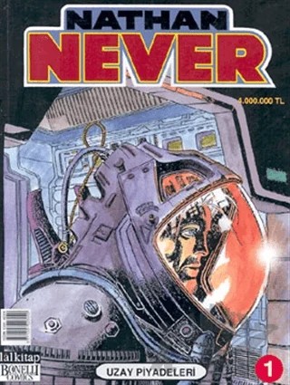 Nathan Never 1 Uzay Piyadeleri – Lal Kitap kitap kapağı