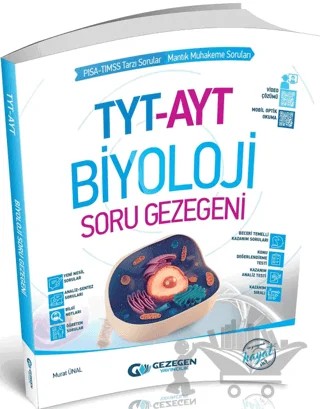 TYT AYT Biyoloji Soru Gezegeni – Murat Ünal – Gezegen Yayıncılık kitap kapağı