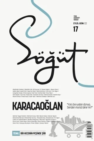 Söğüt - Türk Edebiyatı Dergisi Sayı 17 / Eylül - Ekim 2022 – Söğüt Dergisi Yayınları kitap kapağı