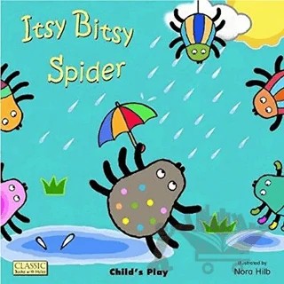 Itsy Bitsy Spider – Kolektif – Child's Play kitap kapağı