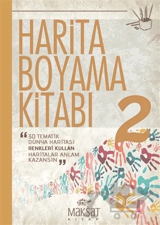 Harita Boyama Kitabı 2 – Veli Kural – Maksat Kitap kitap kapağı