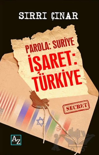 Parola: Suriye İşaret: Türkiye – Sırrı Çınar – Az Kitap kitap kapağı