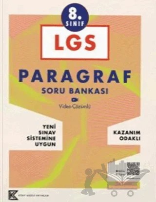 8. Sınıf LGS Paragraf Soru Bankası – Kolektif – Kitap Vadisi Yayınları kitap kapağı