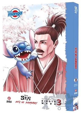 Disney Manga - Stiç ve Samuray 3 – Hiroto Wada – Beta Byou kitap kapağı