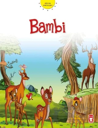 Bambi – Nehir Aydın Gökduman – Timaş Çocuk kitap kapağı