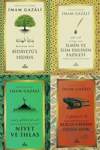 İmam Gazali – 4’lü Manevi Eğitim Seti – İmam Gazali – Ravza Yayınları kitap kapağı
