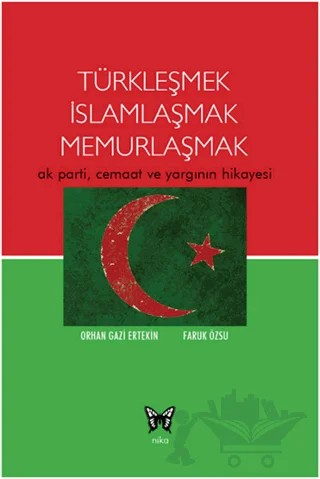 Türkleşmek İslamlaşmak Memurlaşmak – Faruk Özsu, Orhan Gazi Ertekin – Nika Yayınevi kitap kapağı
