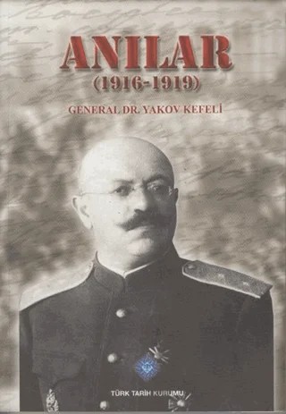 Anılar – Yakov Kefeli – Türk Tarih Kurumu Yayınları kitap kapağı