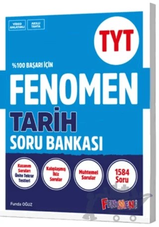 TYT Tarih Soru Bankası – Kolektif – Fenomen Yayınları kitap kapağı