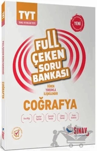 2019 TYT Coğrafya Full Çeken Soru Bankası – Kolektif – Sınav Yayınları kitap kapağı