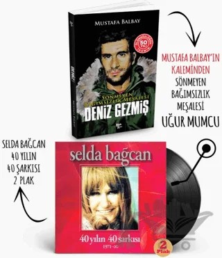 Plaklı Kitaplar - Deniz Gezmiş – Mustafa Balbay – Halk Kitabevi kitap kapağı