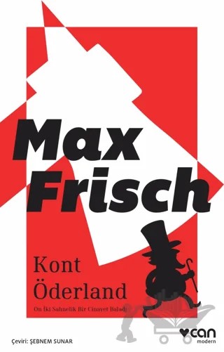 Kont Öderland – Max Frisch – Can Yayınları kitap kapağı