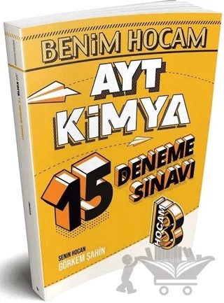 AYT Kimya 15 Deneme Sınavı – Görkem Şahin – Benim Hocam Yayınları kitap kapağı