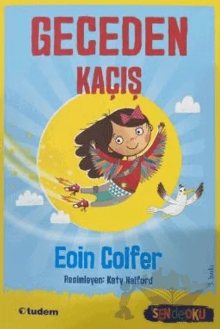Geceden Kaçış – Eoin Colfer – Tudem Yayınları kitap kapağı