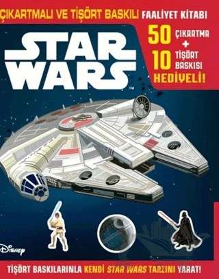Disney Star Wars - Çıkartmalı ve Tişört Baskılı Faaliyet Kitabı – Kolektif – Doğan Egmont Yayıncılık kitap kapağı