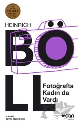 Fotoğrafta Kadın da Vardı – Heinrich Böll – Can Yayınları kitap kapağı