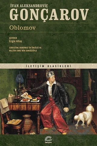 Oblomov – İvan Aleksandroviç Gonçarov – İletişim Yayınevi kitap kapağı