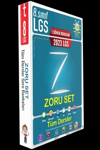 2023 LGS 1. Dönem Zoru Bankası Tüm Dersler Seti – Kolektif – Tonguç Akademi kitap kapağı