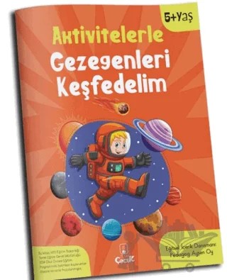 Aktivitelerle Gezegenleri Keşfedelim – Kolektif – Floki Çocuk kitap kapağı