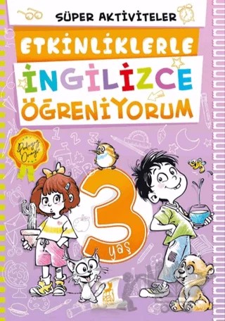 3 Yaş Etkinliklerle İngilizce Öğreniyorum – Kolektif – Ren Çocuk kitap kapağı