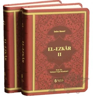 El-Ezkar (Cep Boy, 2 Cilt) – İmam Nevevi – Tahlil Yayınları kitap kapağı