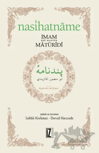 Nasihatname – Ebû Mansûr el-Matürîdî – İz Yayıncılık kitap kapağı