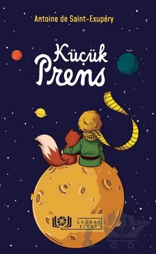 Küçük Prens – Antoine de Saint-Exupery – Çağdaş Kitap kitap kapağı
