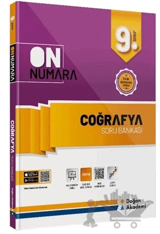 9. Sınıf On Numara Coğrafya Soru Bankası – Kolektif – Doğan Akademi kitap kapağı