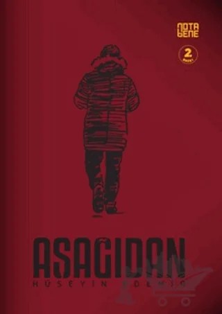 Aşağıdan – Hüseyin Edemir – Nota Bene Yayınları kitap kapağı