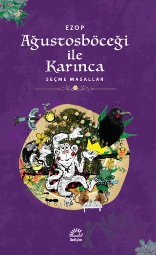 Ağustosböceği İle Karınca – Ezop – İletişim Yayınevi kitap kapağı
