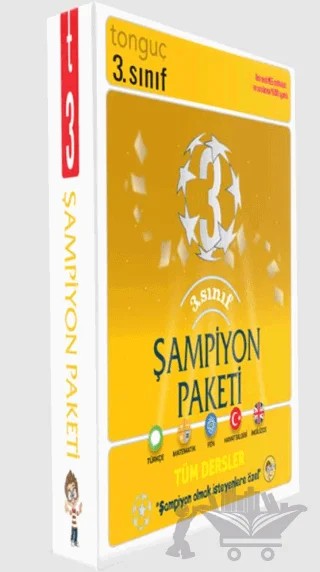 3. Sınıf Şampiyon Paketi – Kolektif – Tonguç Akademi kitap kapağı