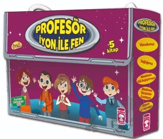 Profesör İyon ile Fen (5 Kitap Takım) – Birsen Ekim Özen – Timaş Çocuk kitap kapağı