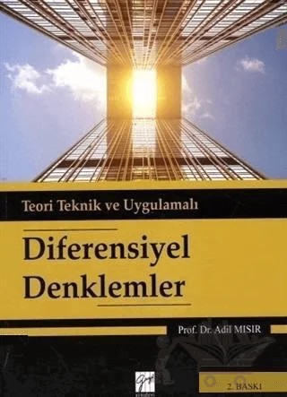Diferensiyel Denklemler – Adil Mısır – Gazi Kitabevi kitap kapağı