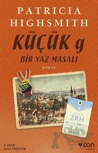 Küçük G - Bir Yaz Masalı – Patricia Highsmith – Can Yayınları kitap kapağı