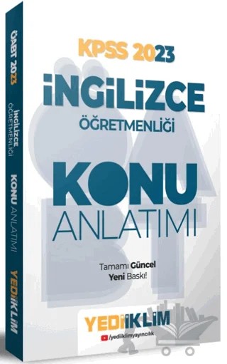 2023 ÖABT İngilizce Öğretmenliği Konu Anlatımı – Kolektif – Yediiklim Yayınları kitap kapağı