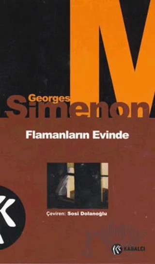 Flamanların Evinde – Georges Simenon – Kabalcı Yayınevi kitap kapağı