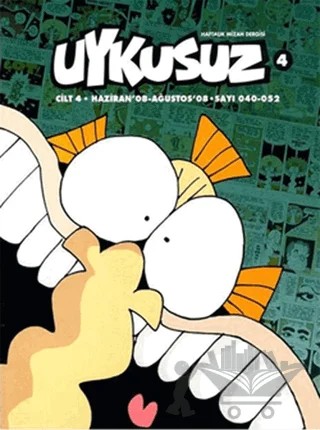 Uykusuz Dergisi Cilt: 4 Sayı: 040-052 – Mürekkep Basın Yayın kitap kapağı