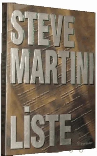 Liste – Steve Martini – İnkılap Kitabevi kitap kapağı