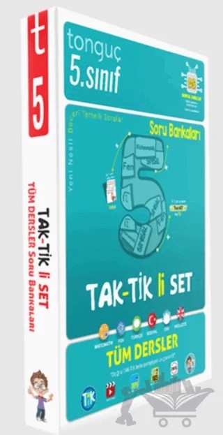 5. Sınıf Taktikli Tüm Dersler Soru Bankası Seti – Kolektif – Tonguç Akademi kitap kapağı