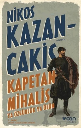 Kapetan Mihalis – Nikos Kazancakis – Can Yayınları kitap kapağı