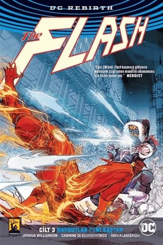 Haydutlar Yeni Baştan - Flash Cilt 3 – Joshua Williamson – Arka Bahçe Yayıncılık kitap kapağı
