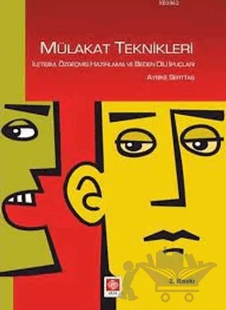 Mülakat Teknikleri – Aybike Serttaş Ertike – Ekin Basım Yayın kitap kapağı