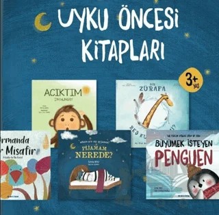 Uyku Öncesi 5'li Kitap Seti (3 Yaş) – Şeyma Göksay – Multibem Yayınları kitap kapağı