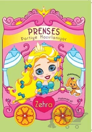 Prenses Partiye Hazırlanıyor - Zehra – Kolektif – Revzen Kitap kitap kapağı