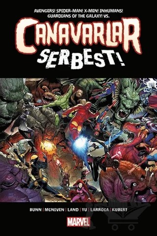 Canavarlar Serbest! – Cullen Bunn – Gerekli Şeyler Yayıncılık kitap kapağı