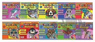 Maxi Renkler 10'lu Set – İlhan Arlı – Maxi Yayıncılık kitap kapağı